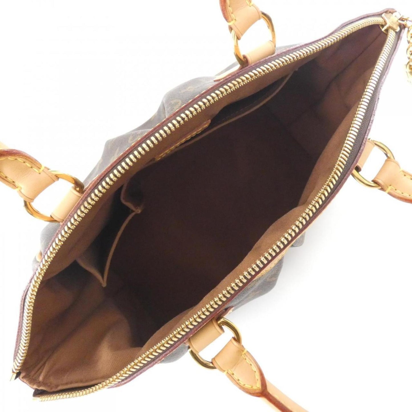 Louis Vuitton Coated Canvas Brown Handbags
