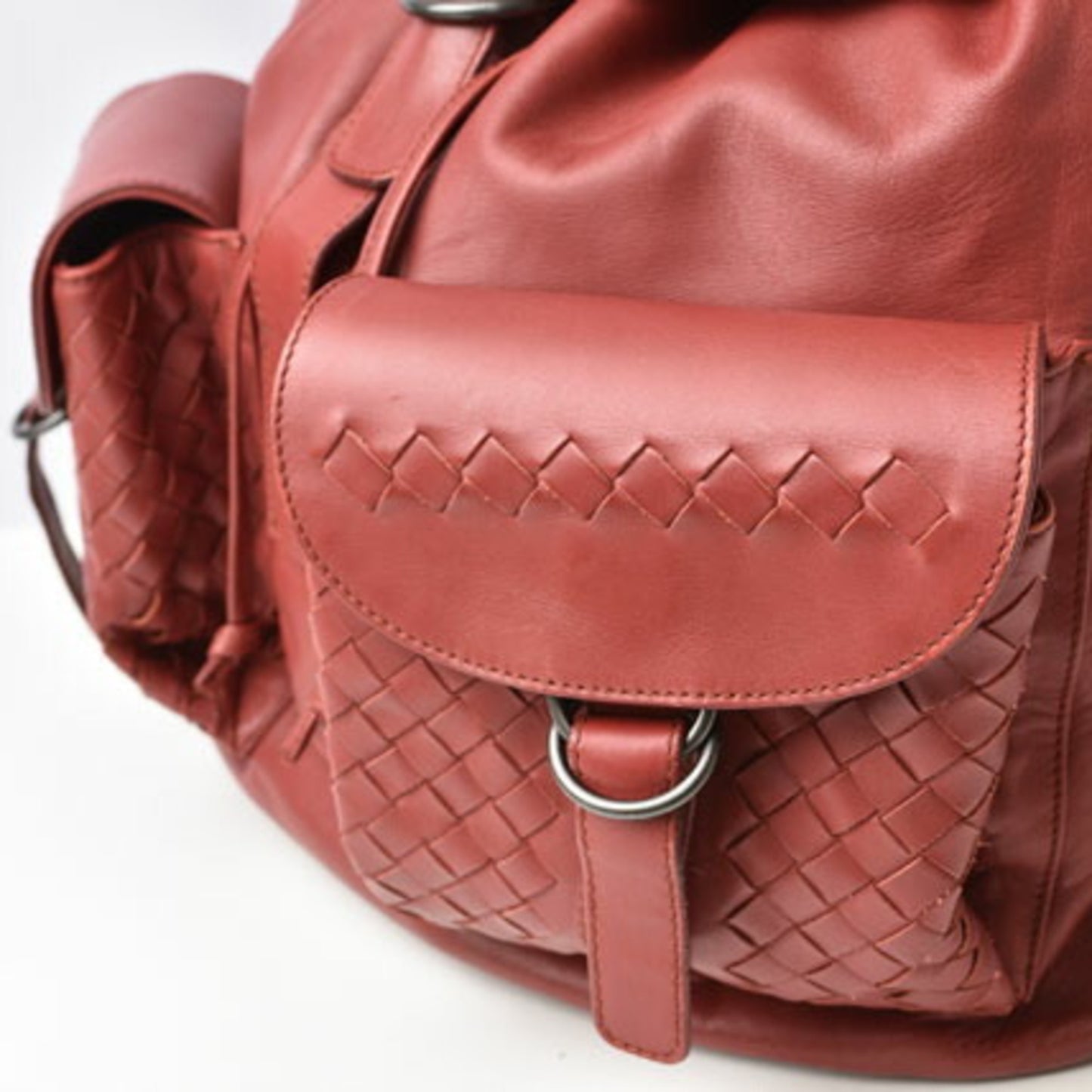 Bottega Veneta Others Red Backpacks