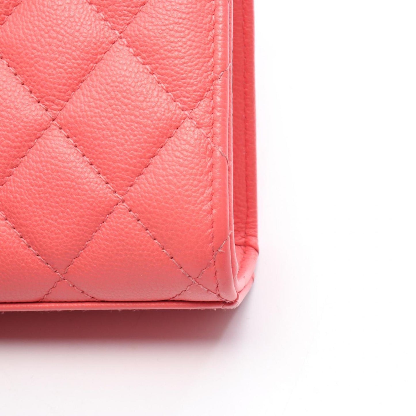 Chanel Calfskin Red Shoulder Bags