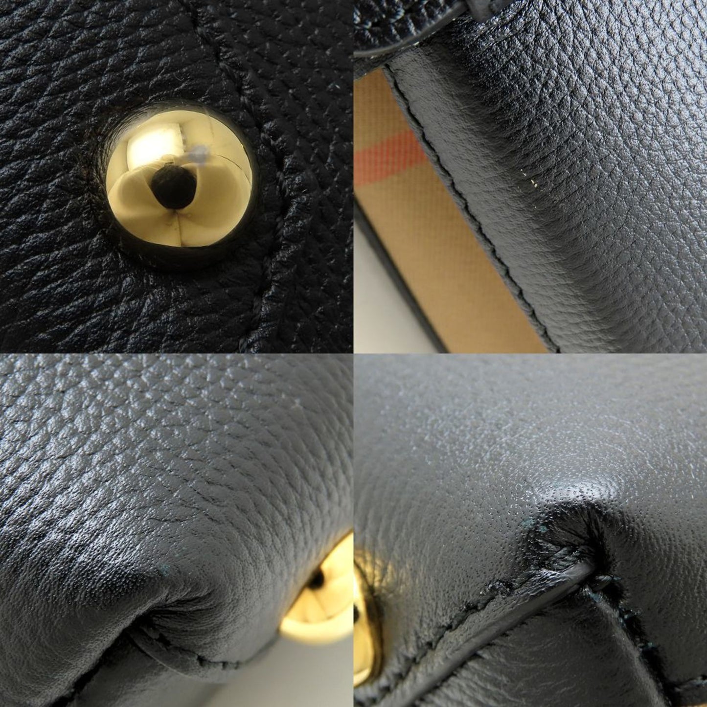 Burberry Canvas Black Handbags