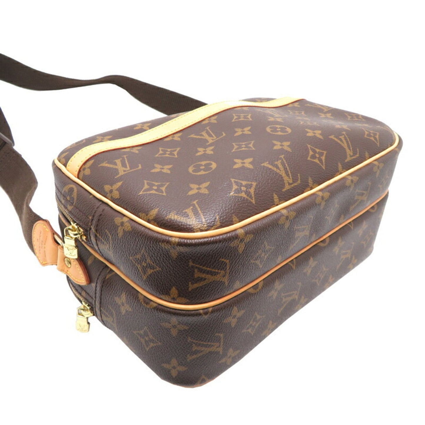 Louis Vuitton Monogram Canvas Brown Shoulder Bags
