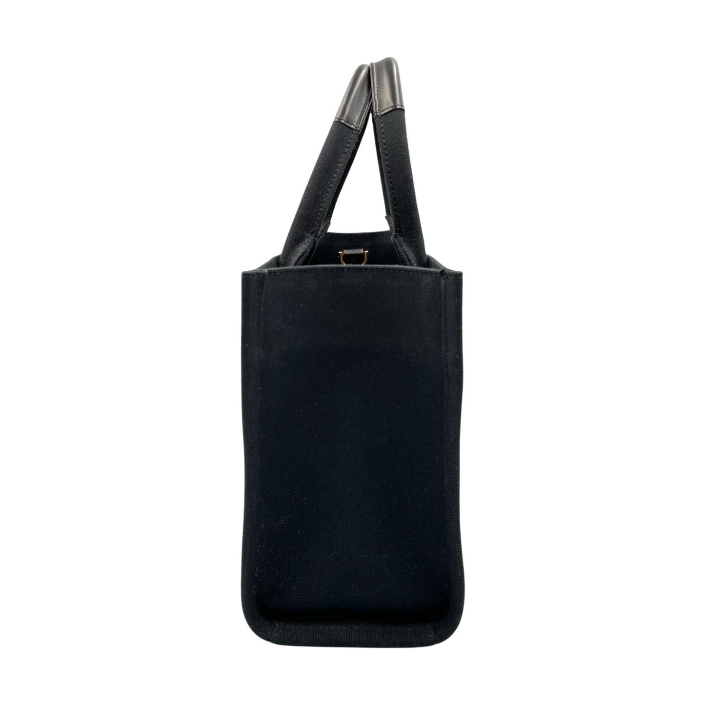 Versace Canvas Black Tote Bags