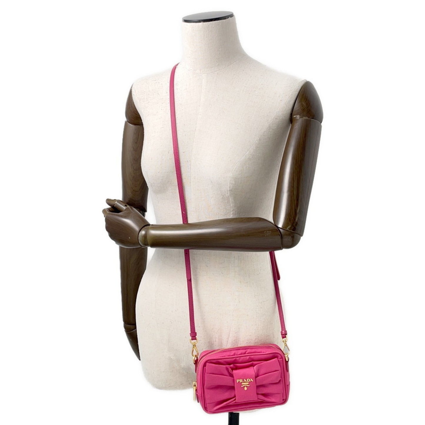 Prada Nylon Pink Shoulder Bags