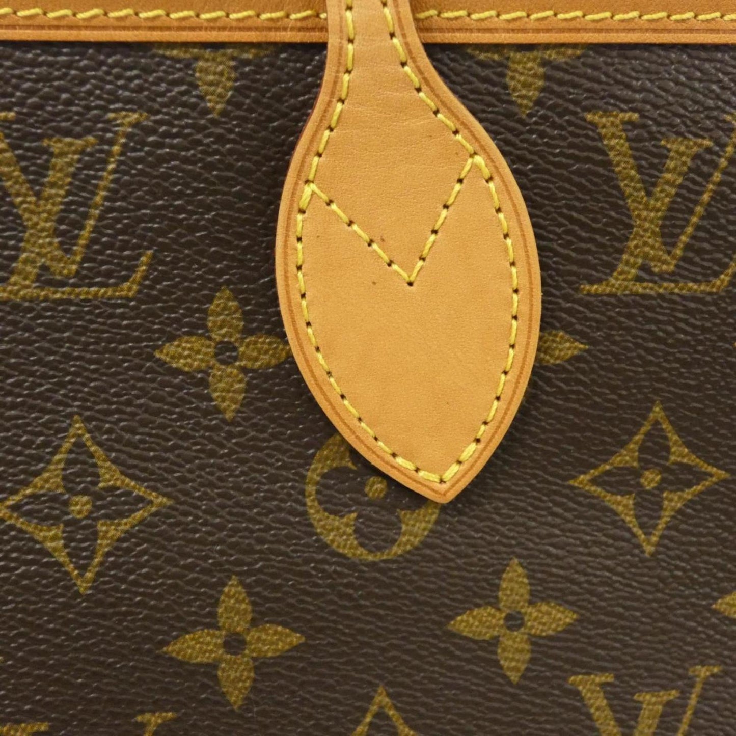 Louis Vuitton Coated Canvas Brown Handbags