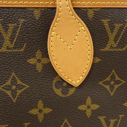Louis Vuitton Coated Canvas Brown Handbags
