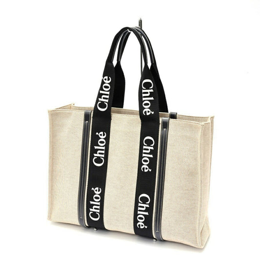 Chloé Canvas Black Tote Bags