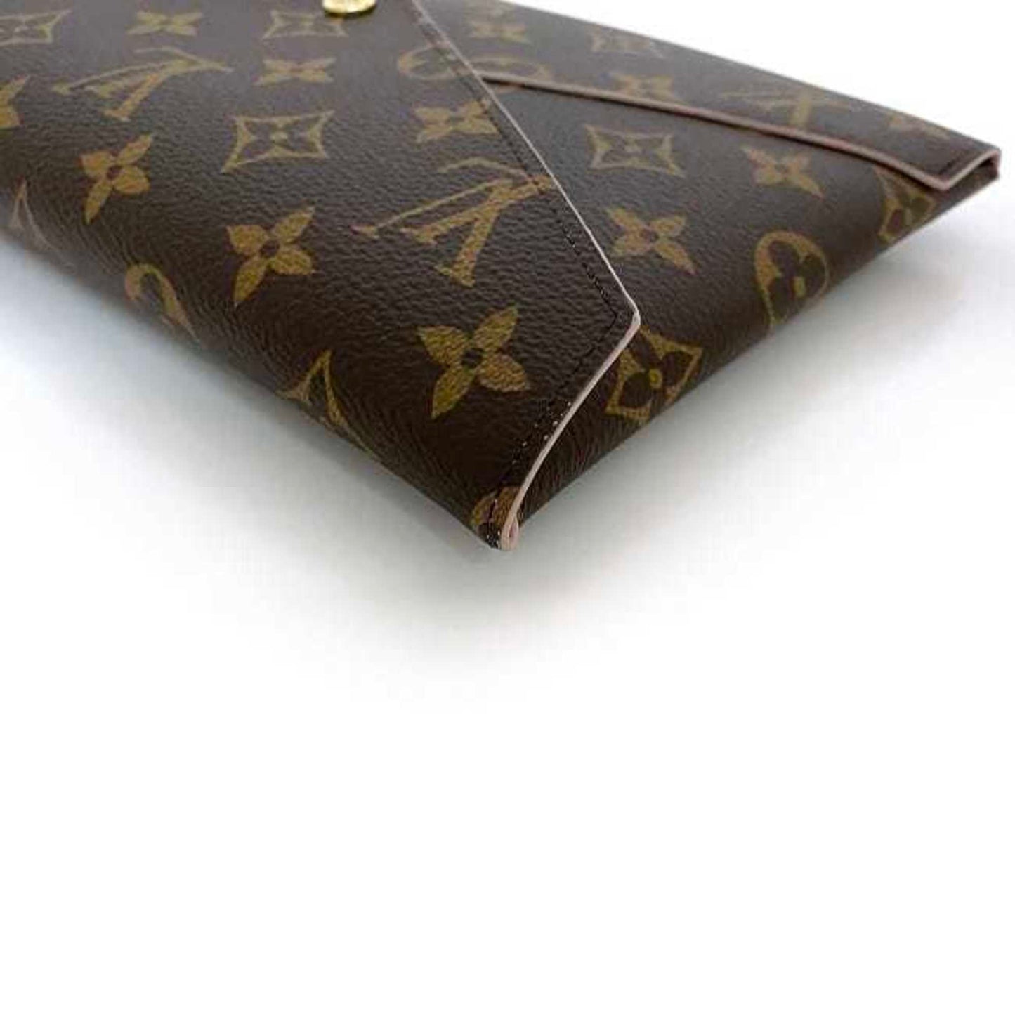 Louis Vuitton Monogram Canvas Red Clutch Bags