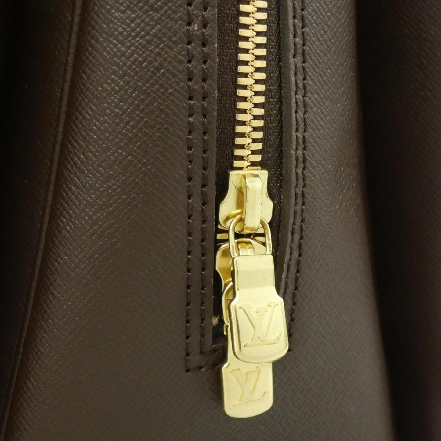 Louis Vuitton Coated Canvas Brown Handbags