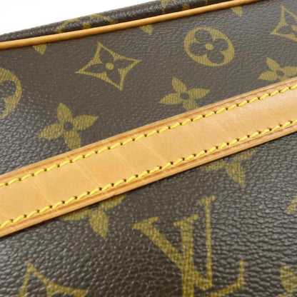 Louis Vuitton Coated Canvas Brown Shoulder Bags