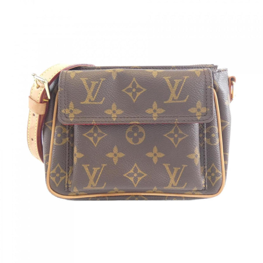 Louis Vuitton Coated Canvas Brown Shoulder Bags