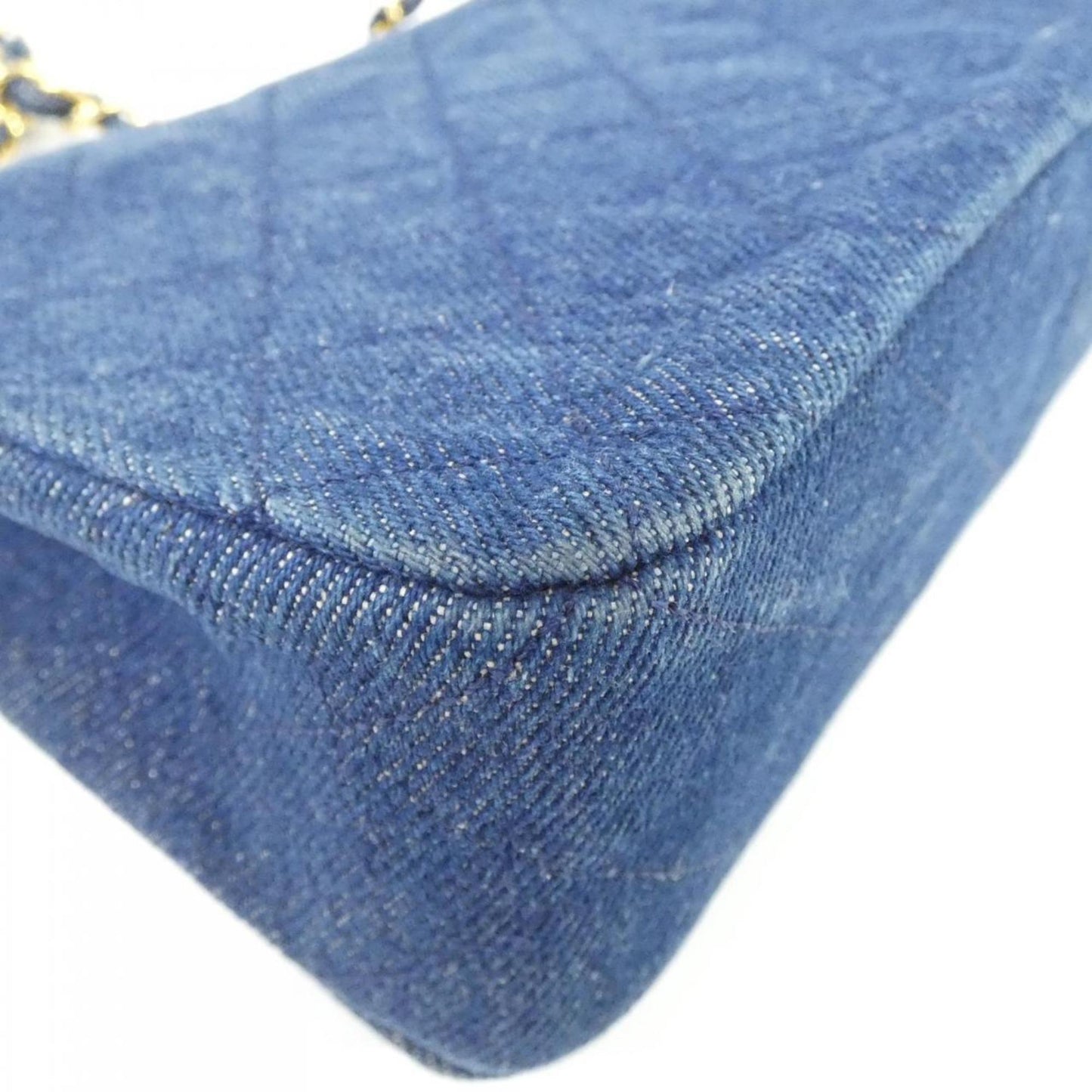 Chanel Denim Blue Shoulder Bags