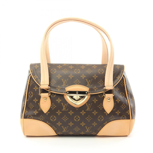 Louis Vuitton Coated Canvas Brown Shoulder Bags
