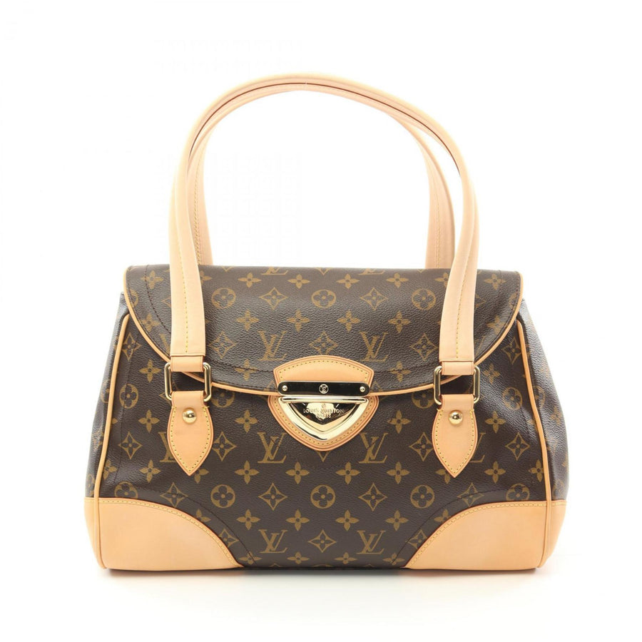 Louis Vuitton Coated Canvas Brown Shoulder Bags