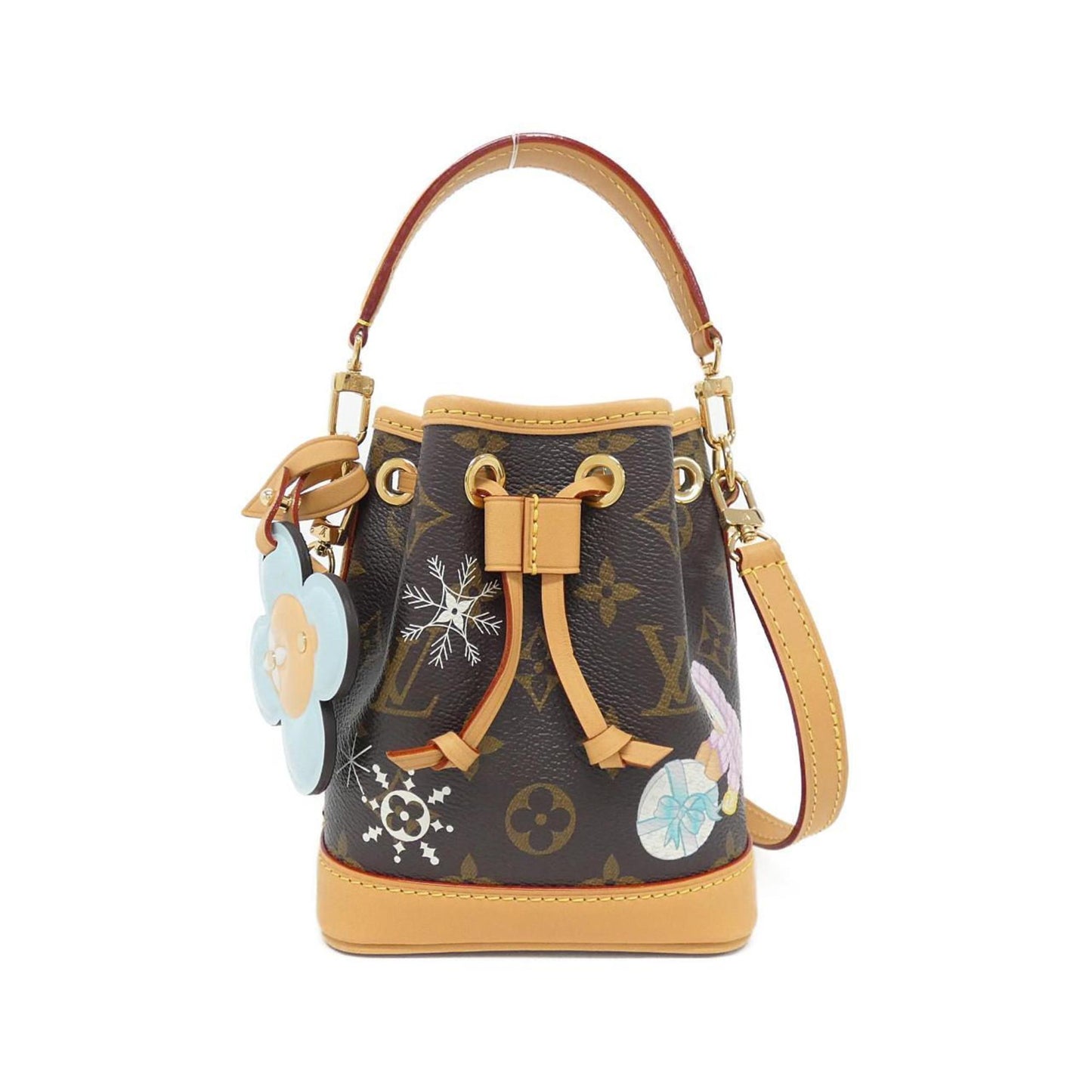 Louis Vuitton Coated Canvas Brown Shoulder Bags