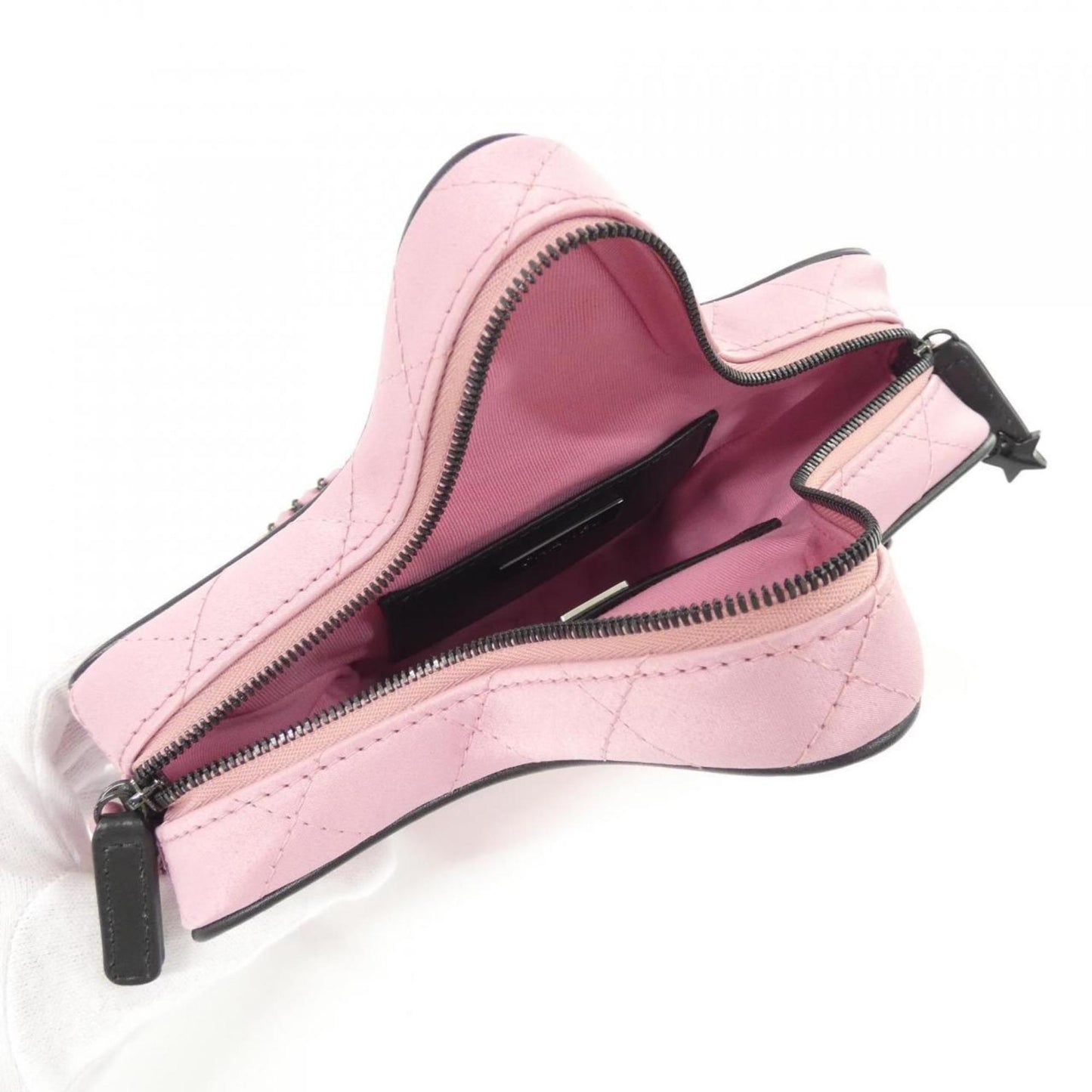 Chanel Satin Pink Shoulder Bags