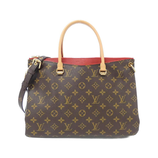 Louis Vuitton Coated Canvas Red Tote Bags