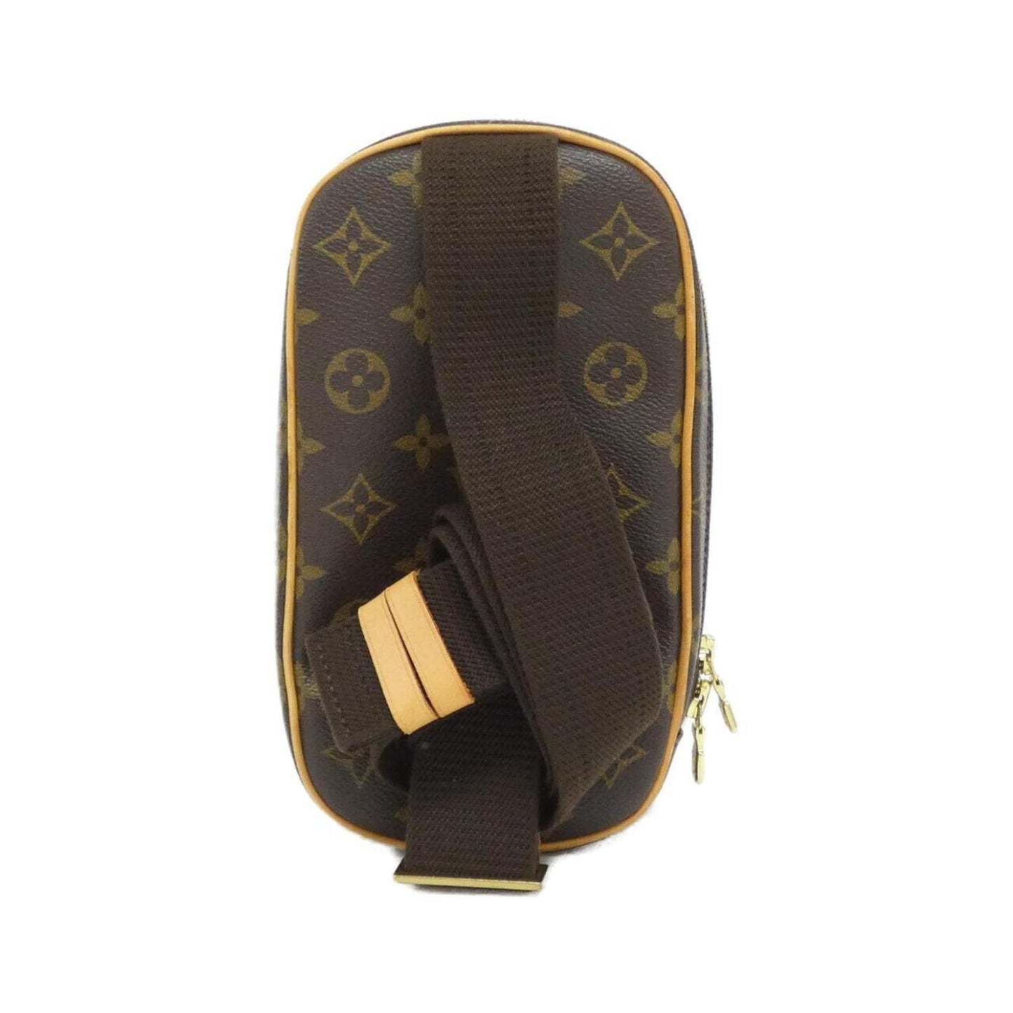 Louis Vuitton Coated Canvas Brown Shoulder Bags