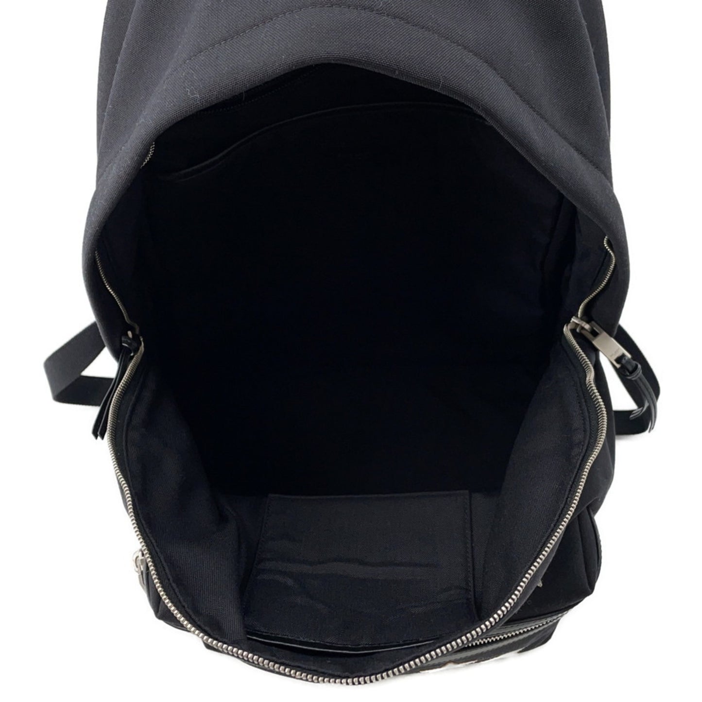 Saint Laurent Canvas Black Backpacks