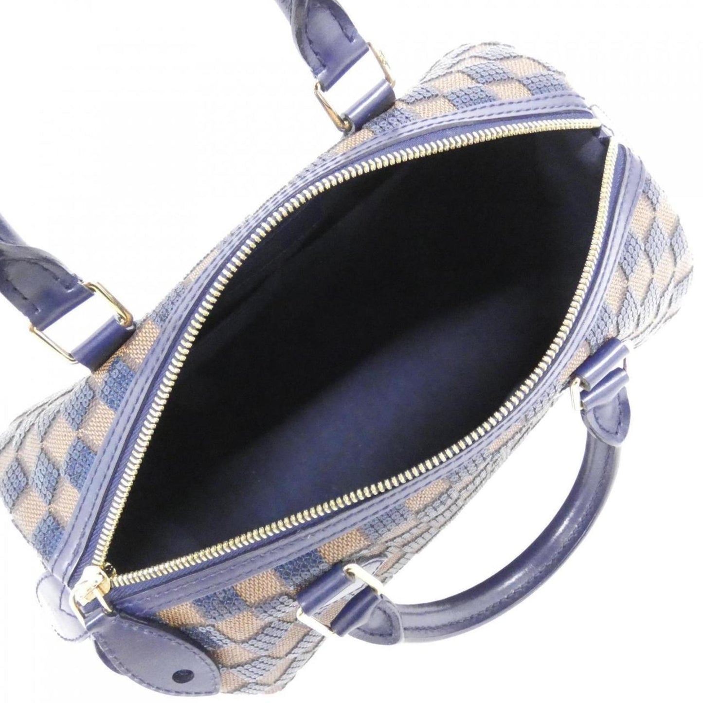 Louis Vuitton Coated Canvas Blue Travel Bags