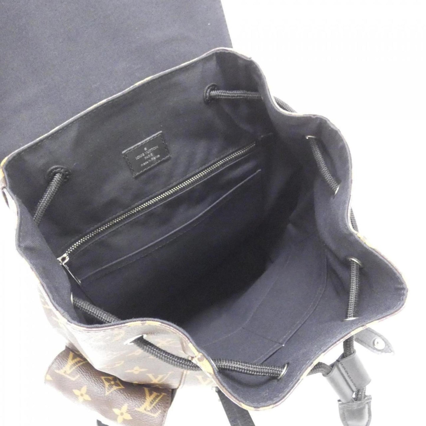 Louis Vuitton Coated Canvas Brown Backpacks