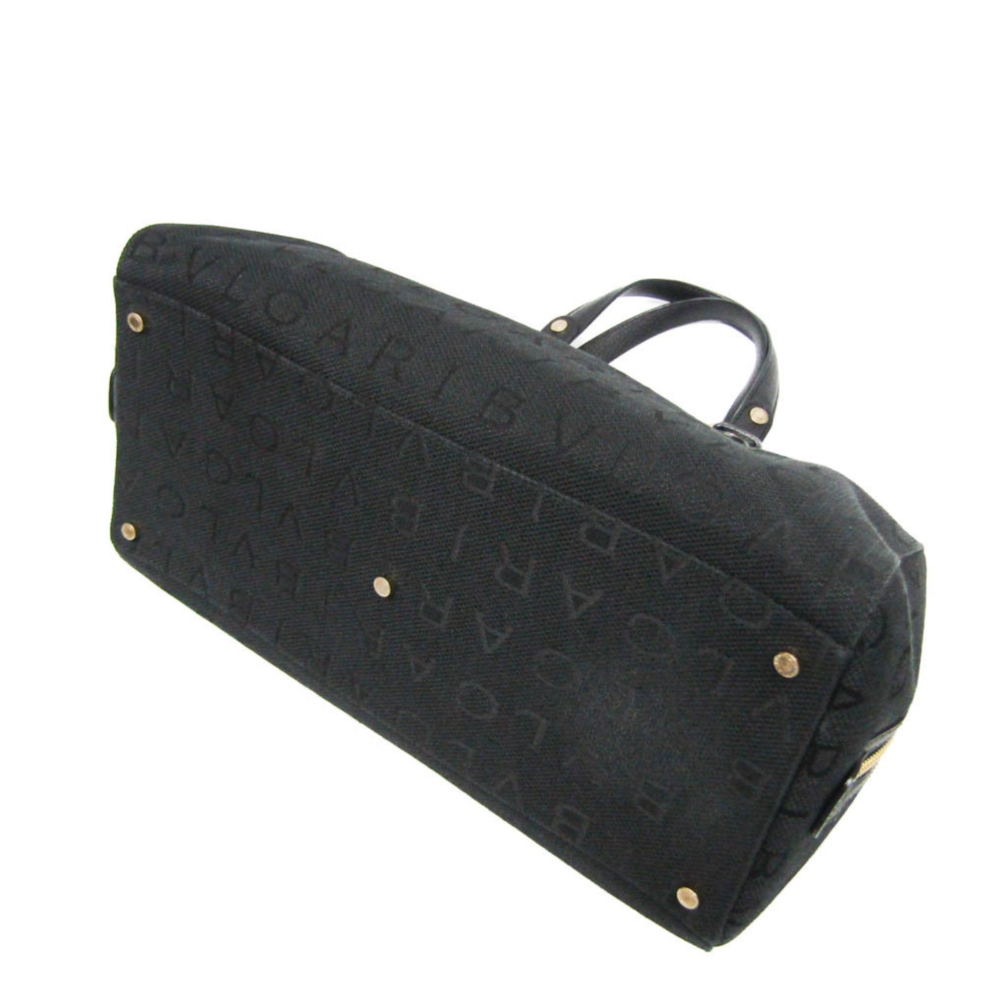 Bvlgari Canvas Black Travel Bags