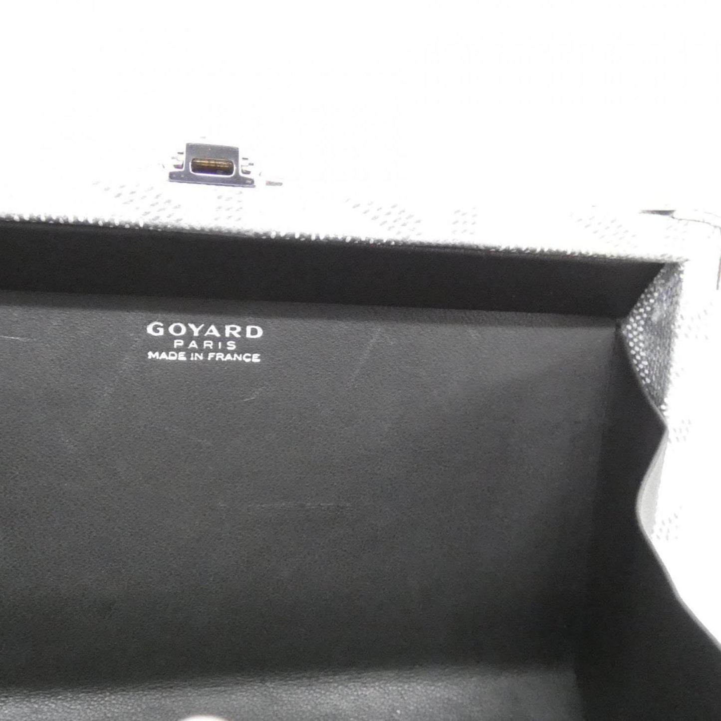 Goyard Coated Canvas Silver Shoulder Bags