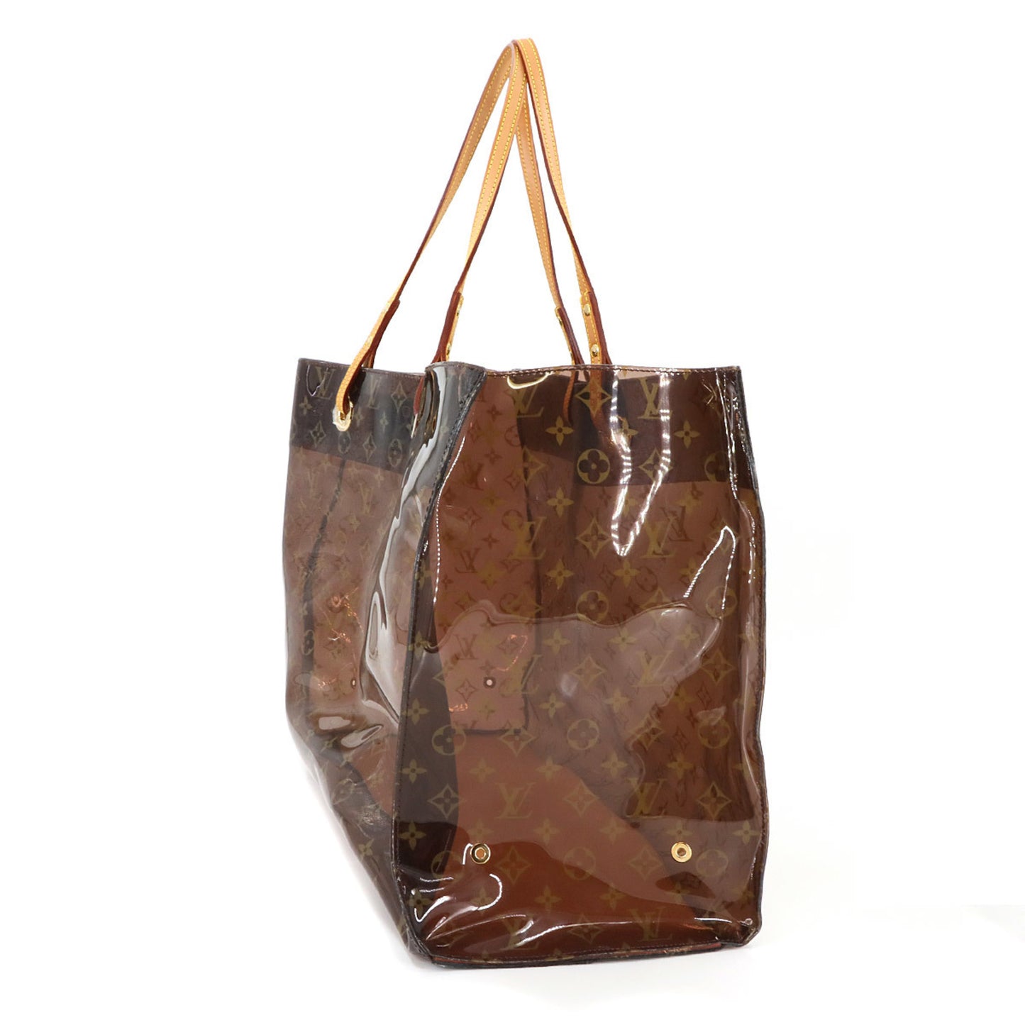 Louis Vuitton Pvc Brown Tote Bags