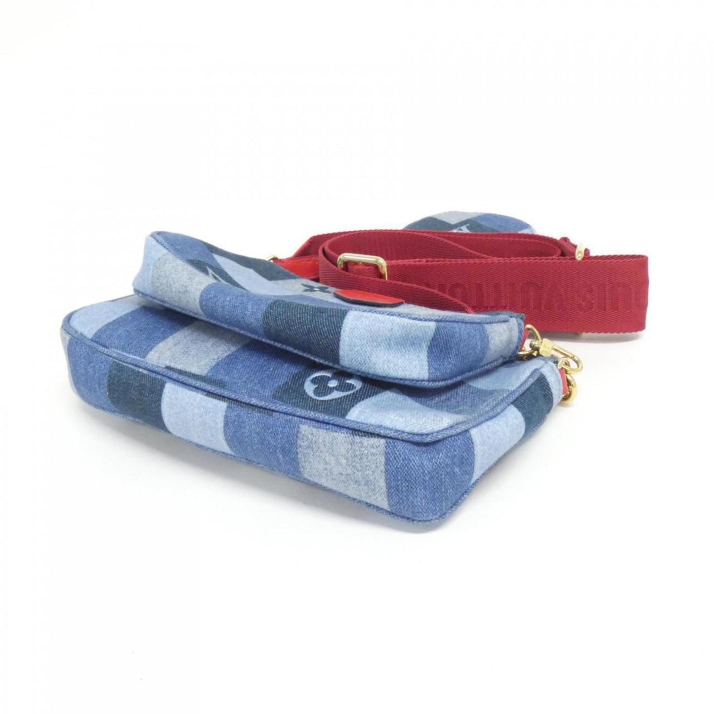 Louis Vuitton Canvas Red Shoulder Bags