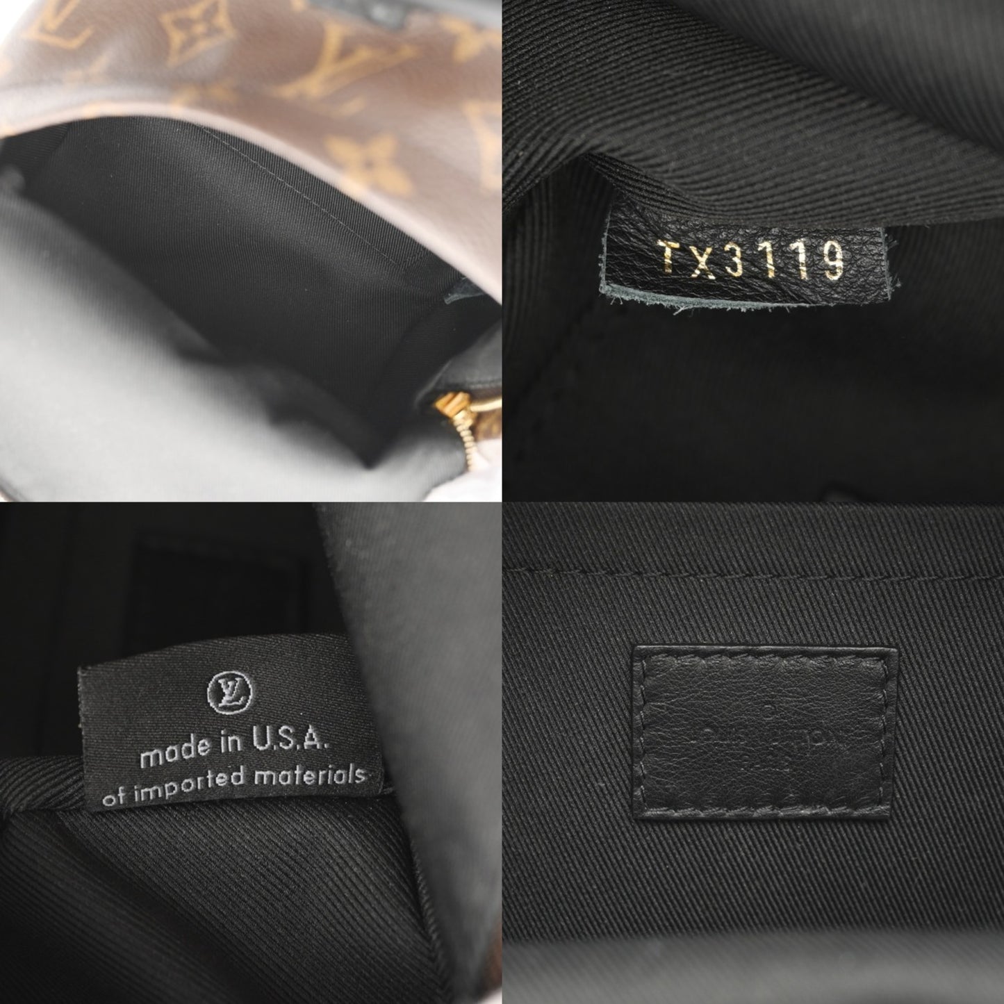 Louis Vuitton Monogram Canvas Brown Backpacks