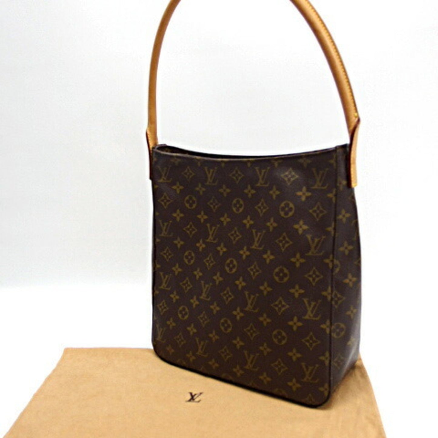 Louis Vuitton Monogram Canvas Brown Shoulder Bags