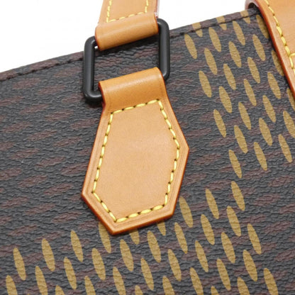 Louis Vuitton Coated Canvas Brown Handbags