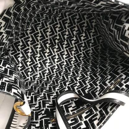 Fendi Coated Canvas Black Handbags