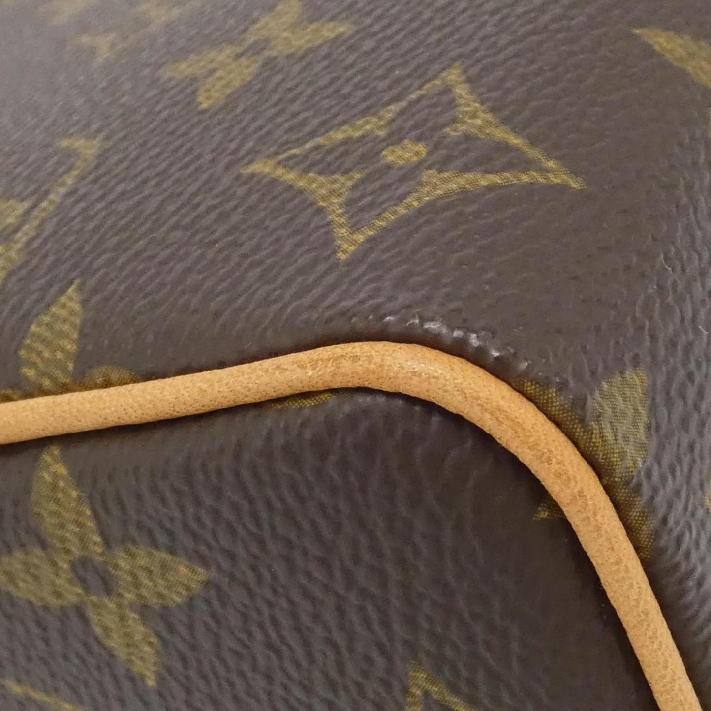 Louis Vuitton Coated Canvas Brown Handbags