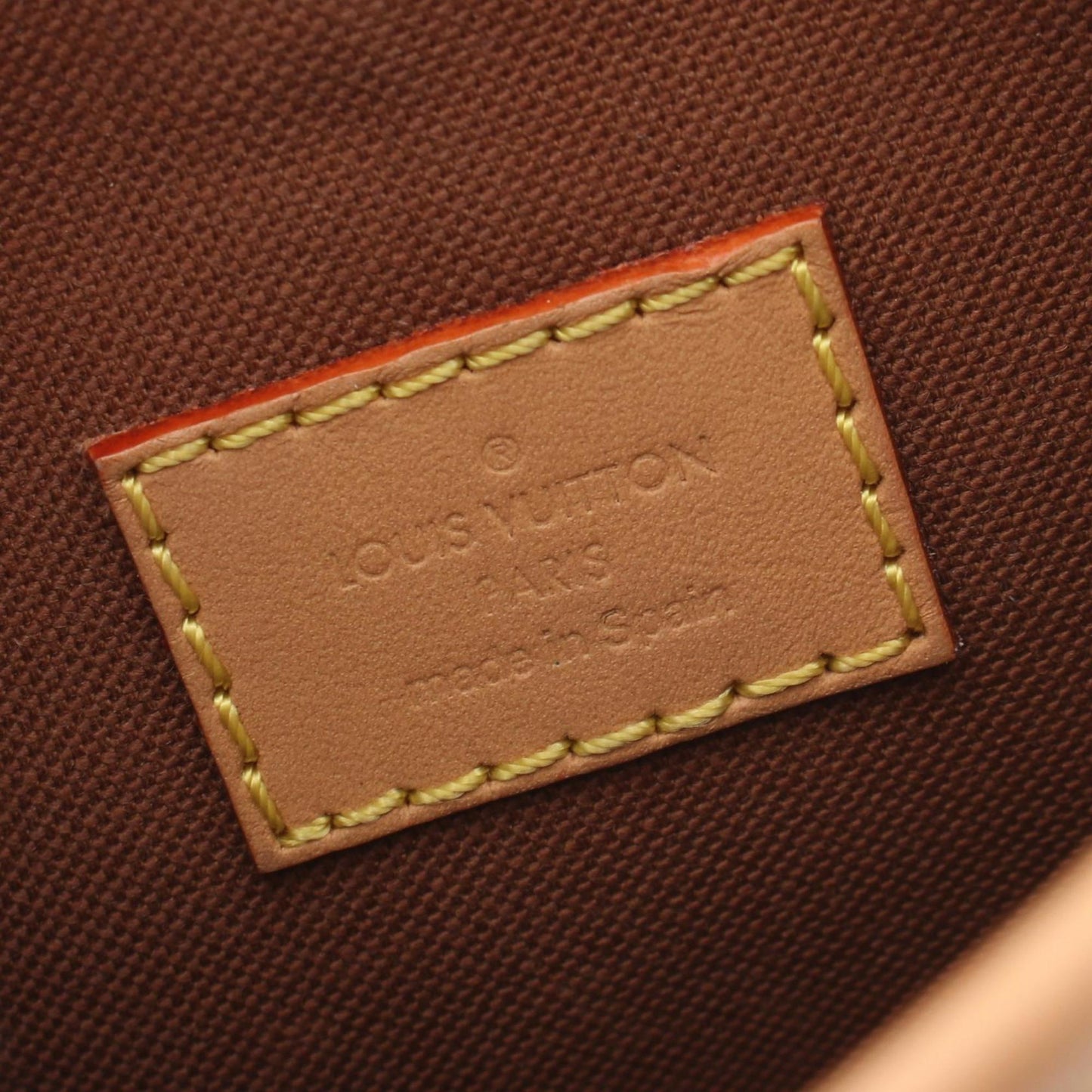Louis Vuitton Coated Canvas Brown Shoulder Bags