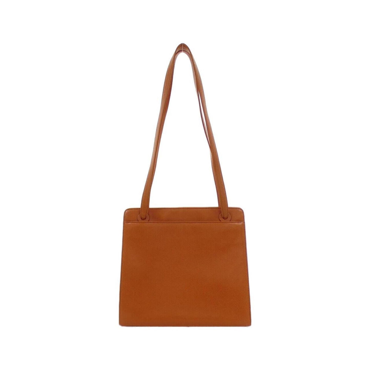 Chanel Calfskin Orange Shoulder Bags