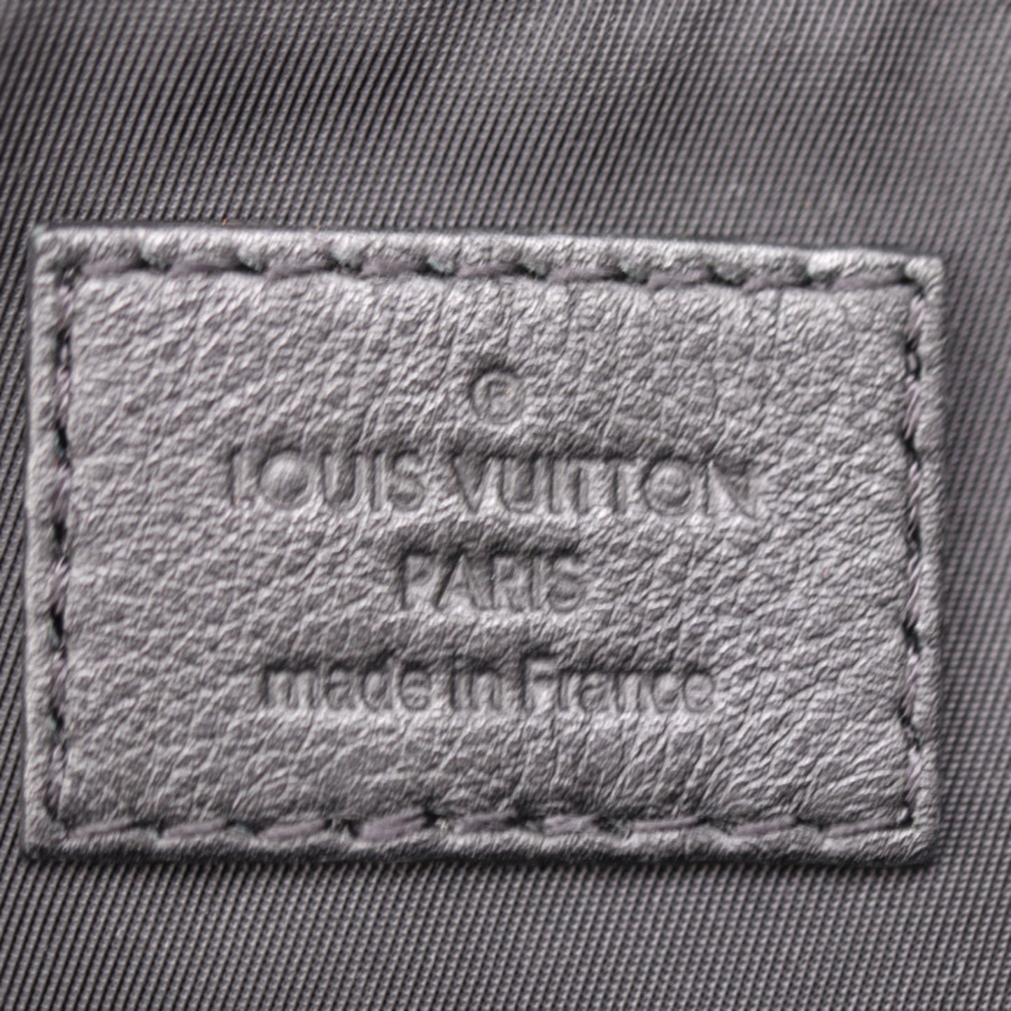 Louis Vuitton Pvc Black Backpacks