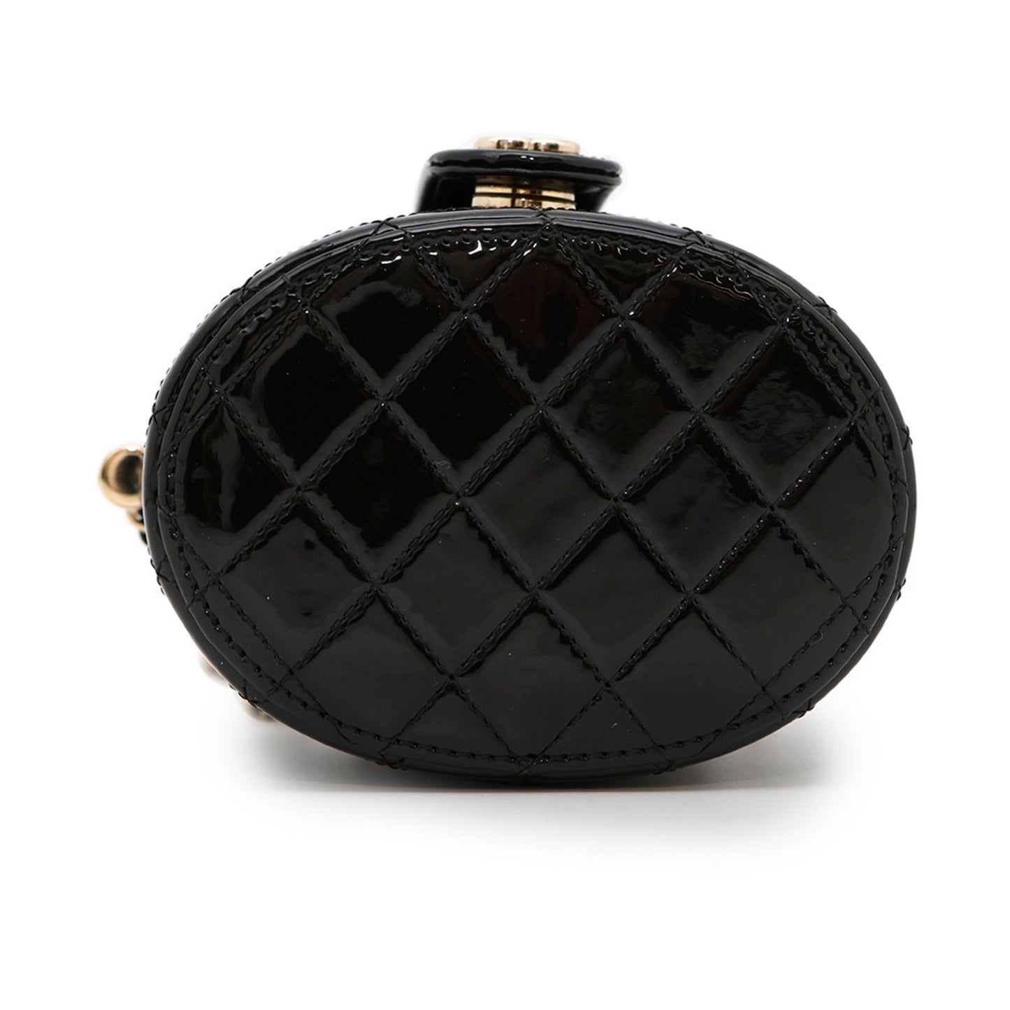 Chanel Patent Black Shoulder Bags