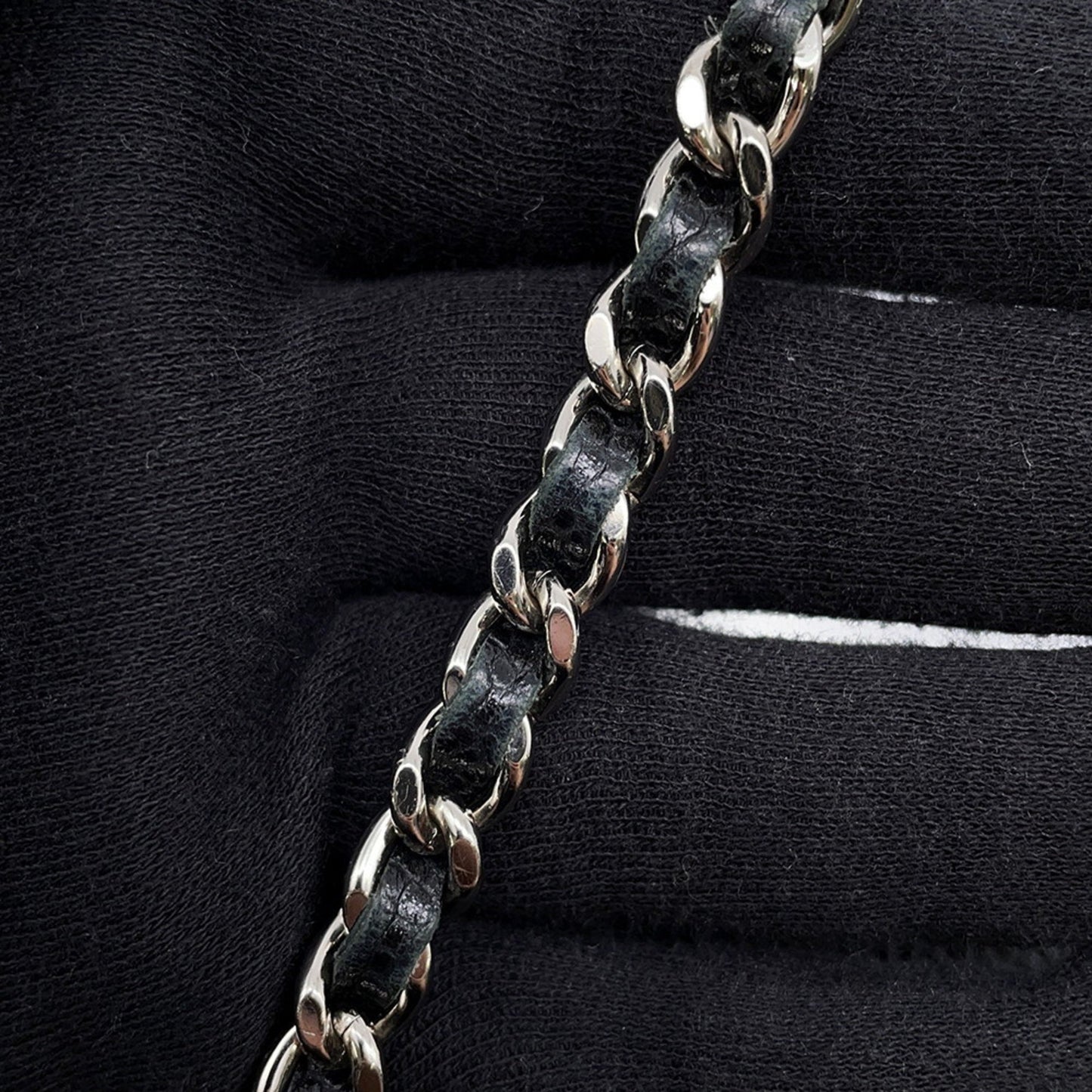 Chanel Calfskin Black Shoulder Bags