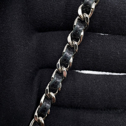 Chanel Calfskin Black Shoulder Bags