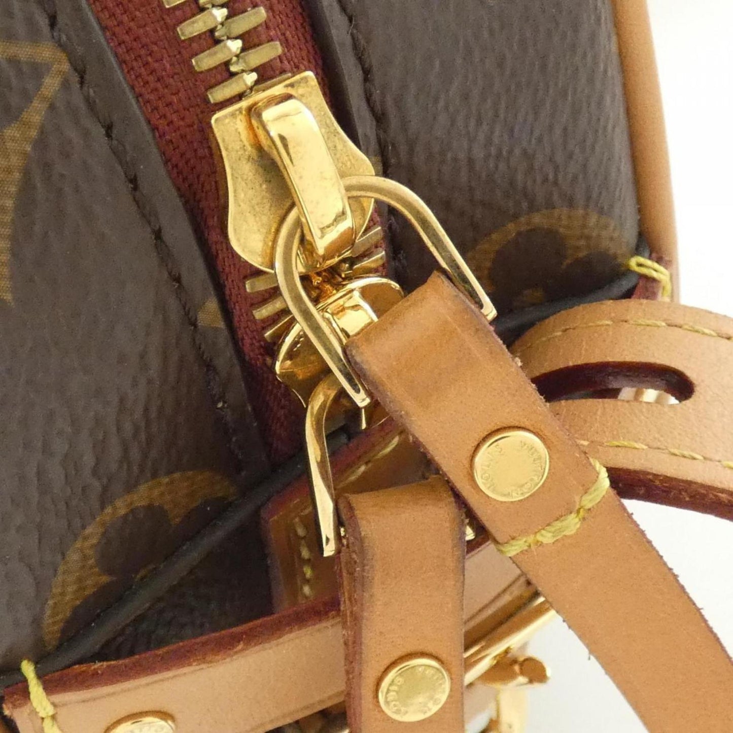 Louis Vuitton Coated Canvas Brown Shoulder Bags
