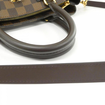 Louis Vuitton Coated Canvas Black Handbags