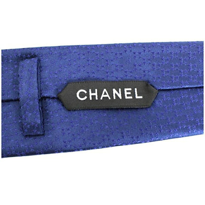 Chanel Silk Blue Ties