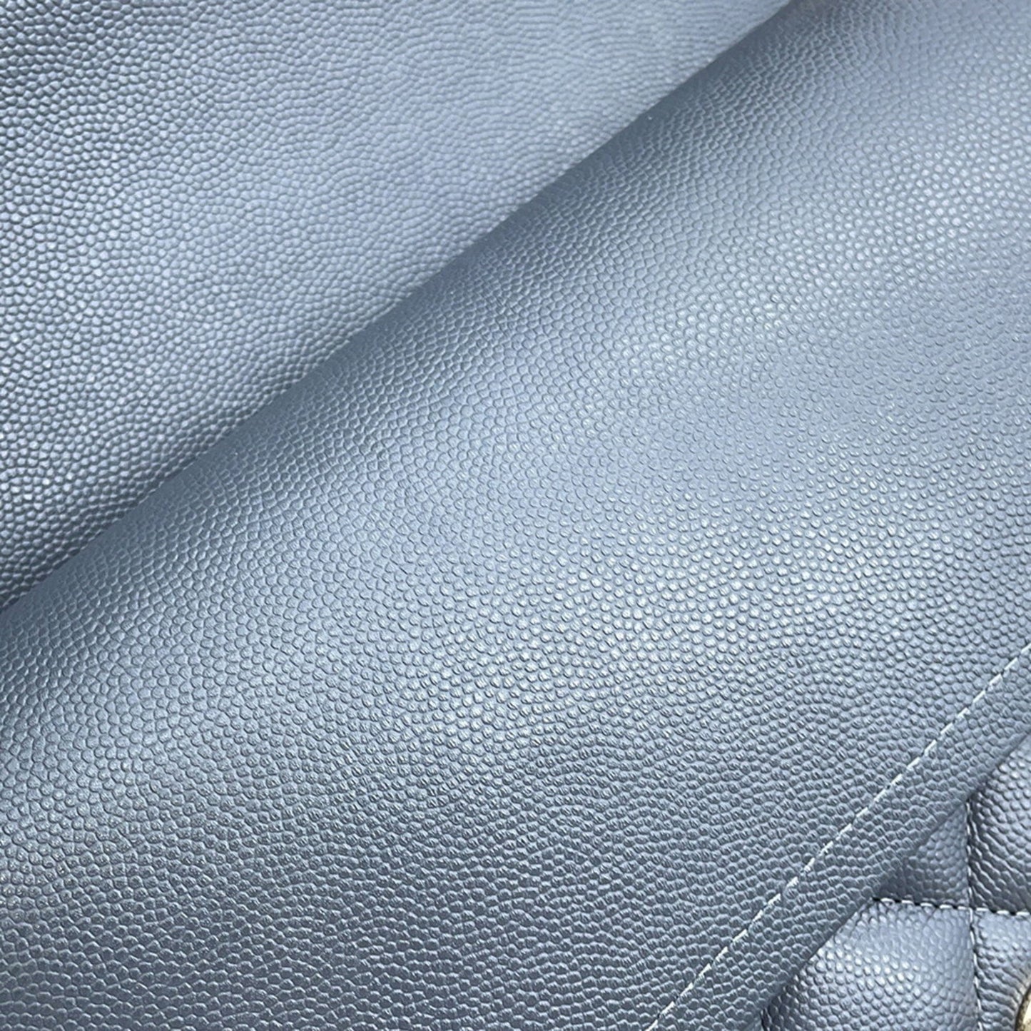 Chanel Calfskin Gray Shoulder Bags