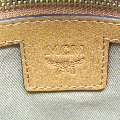 Mcm Coated Canvas Brown Handbags