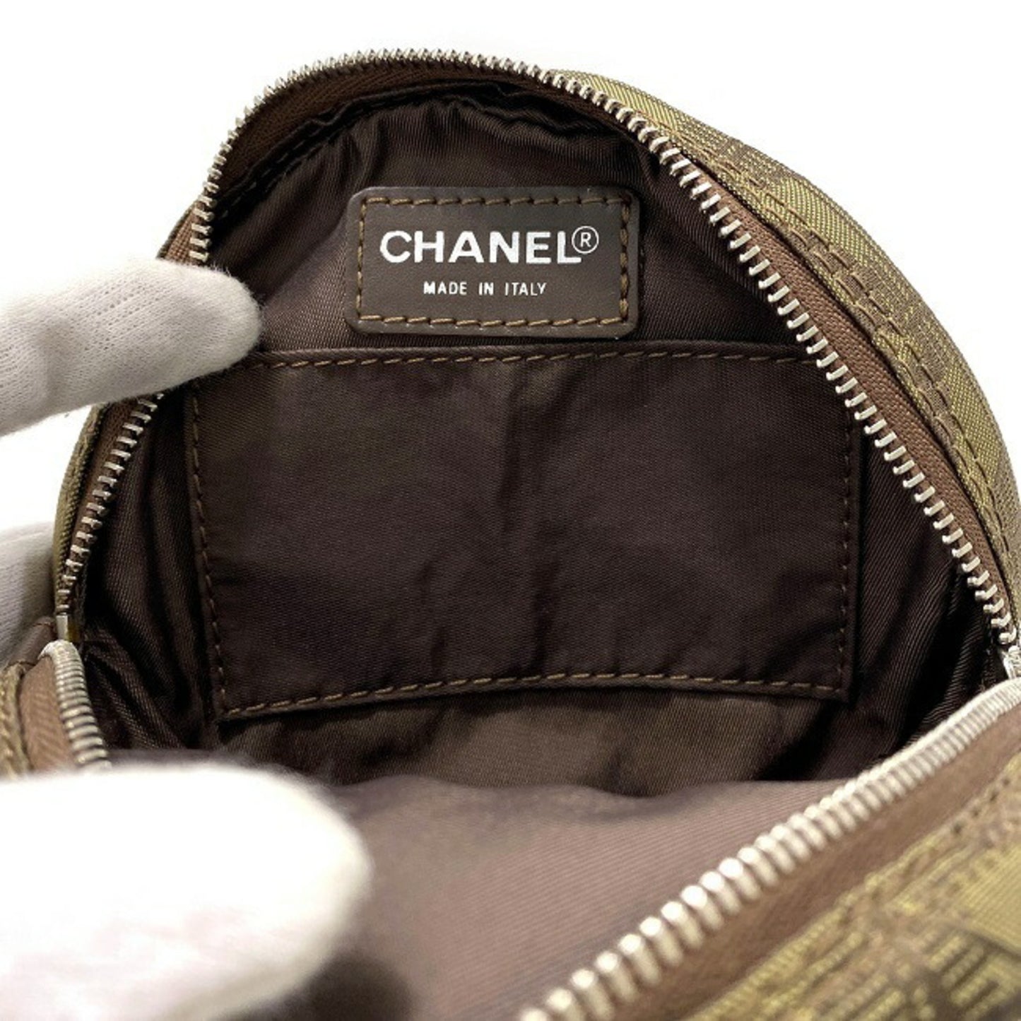 Chanel Nylon Green Small Bags