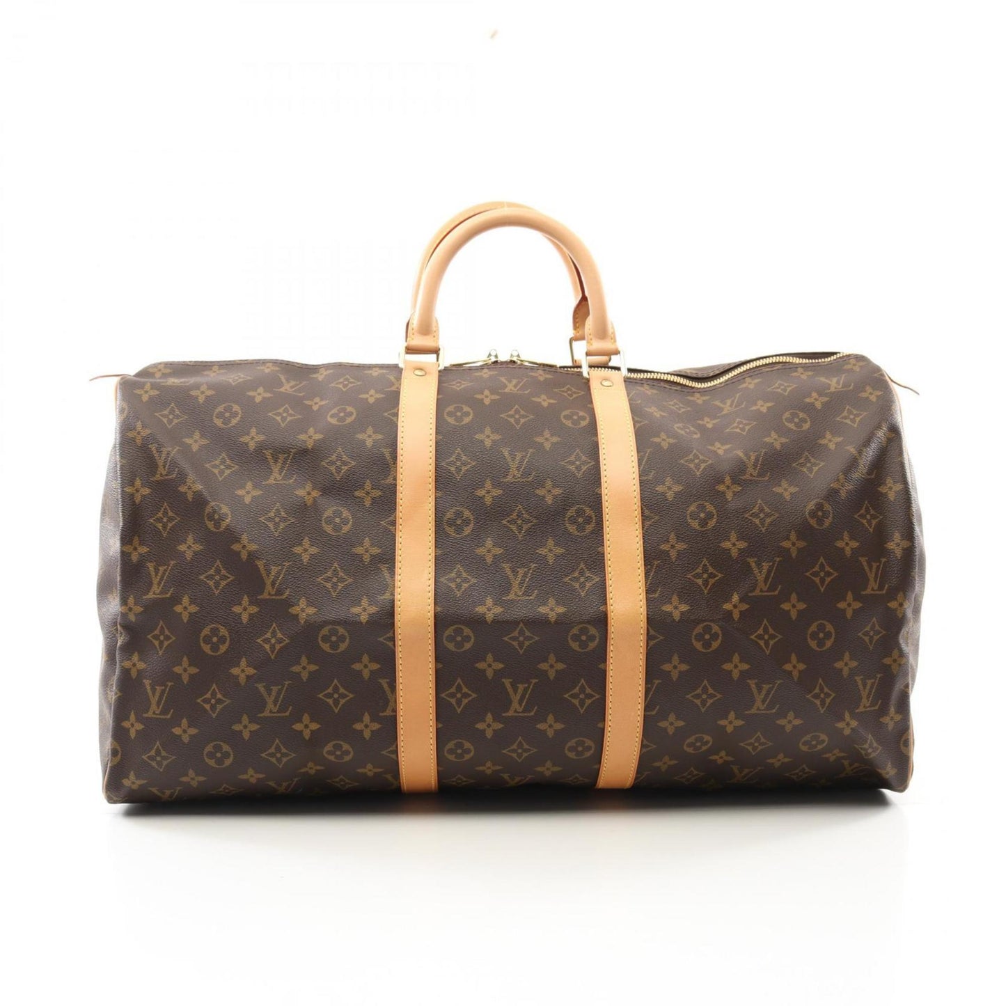 Louis Vuitton Coated Canvas Brown Travel Bags