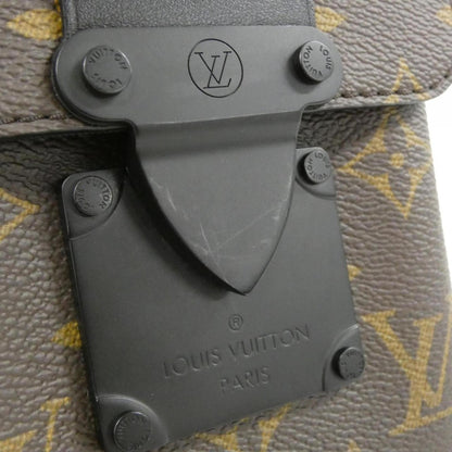 Louis Vuitton Coated Canvas Black Shoulder Bags