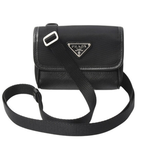 Prada Nylon Black Shoulder Bags