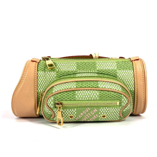 Louis Vuitton Canvas Green Handbags