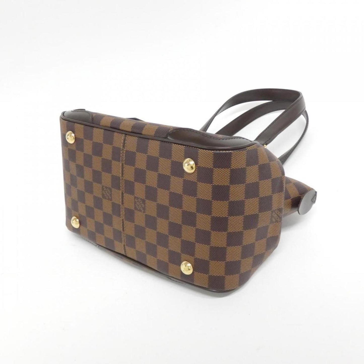 Louis Vuitton Coated Canvas Brown Handbags